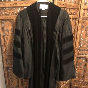 Professional doctoral graduation gown